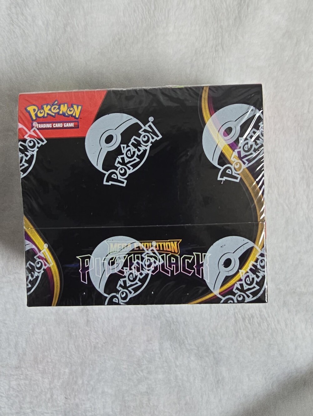Pokemon TCG Mega Evolution Pitch Black Booster Box Factory Sealed 36 Packs ME5